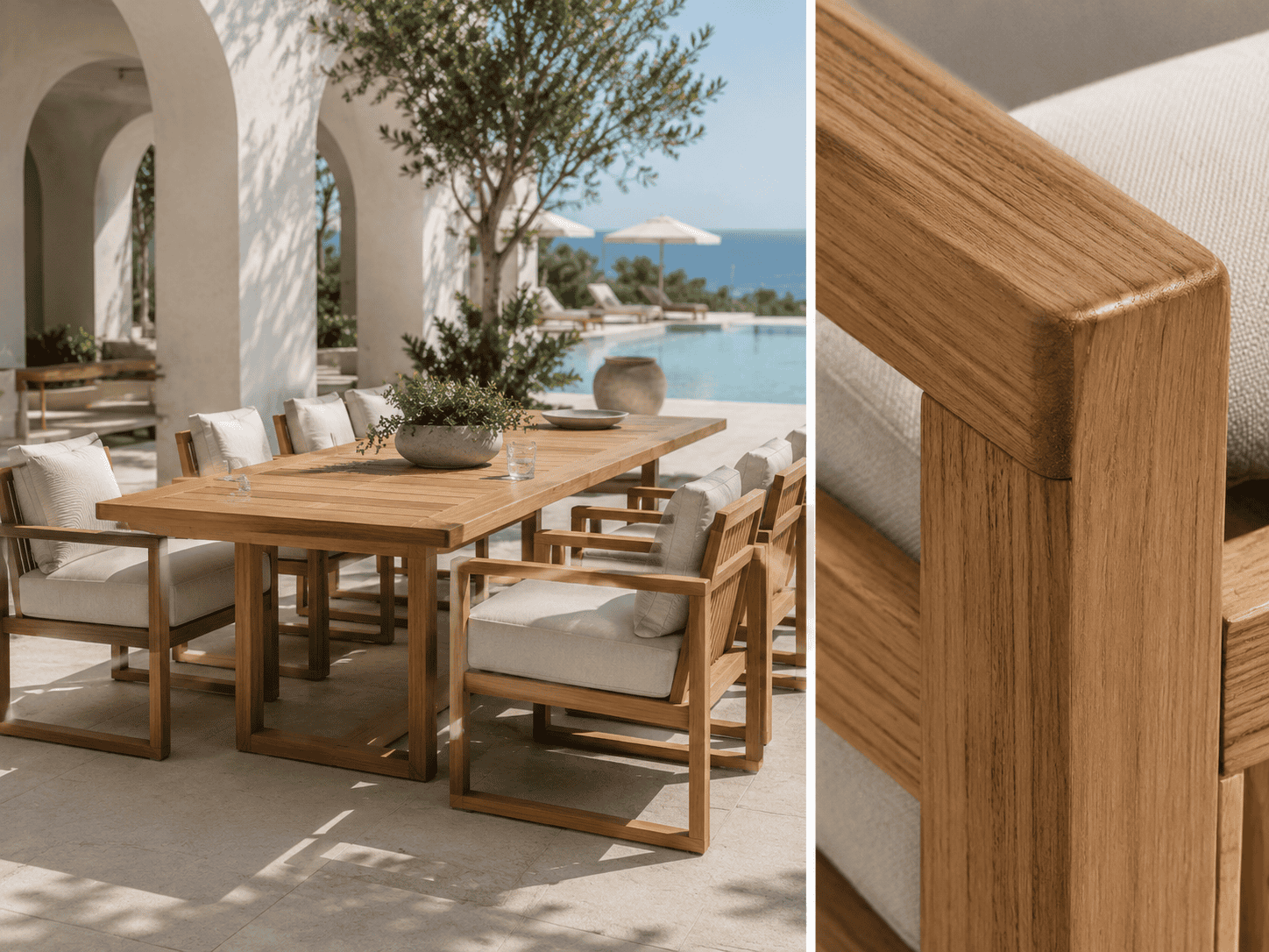 TEAK FRAME